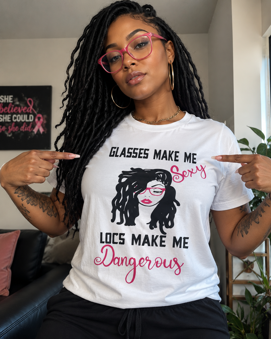 Glasses Make Me Sexy.... Graphic Tee