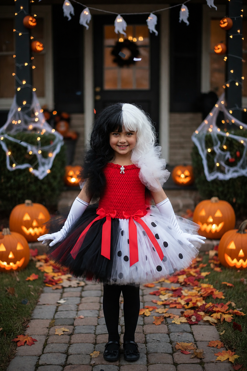 Cruella Inspired Tutu