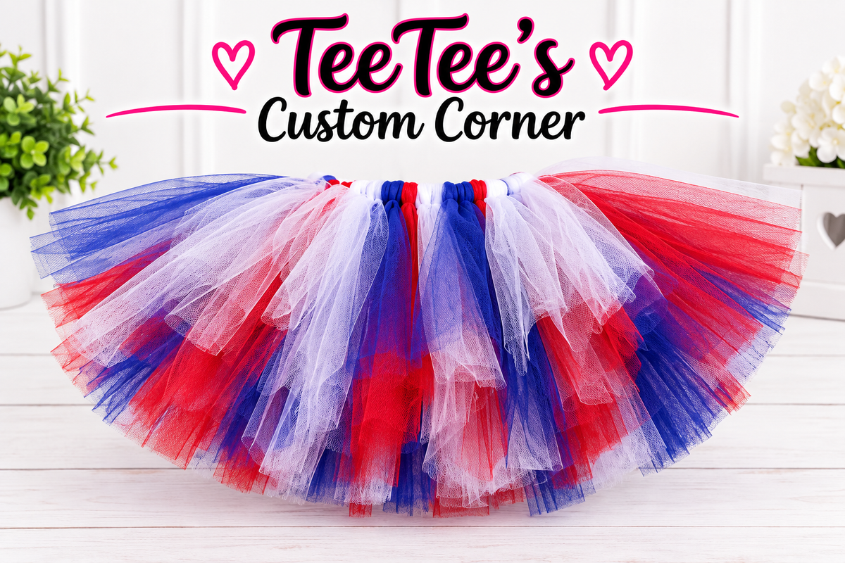 Fluffy Tulle Tutu Skirt for Girls | Custom Tutu | Birthday, Dance & Dress-Up Skirt
