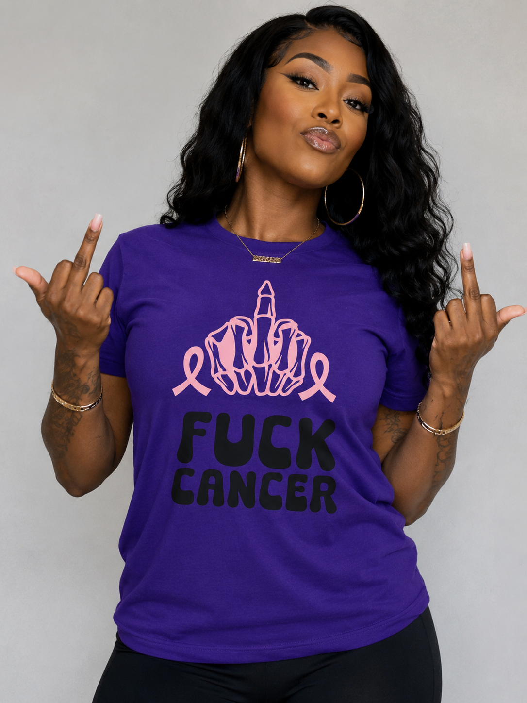 F*ck Cancer Awareness T-Shirt