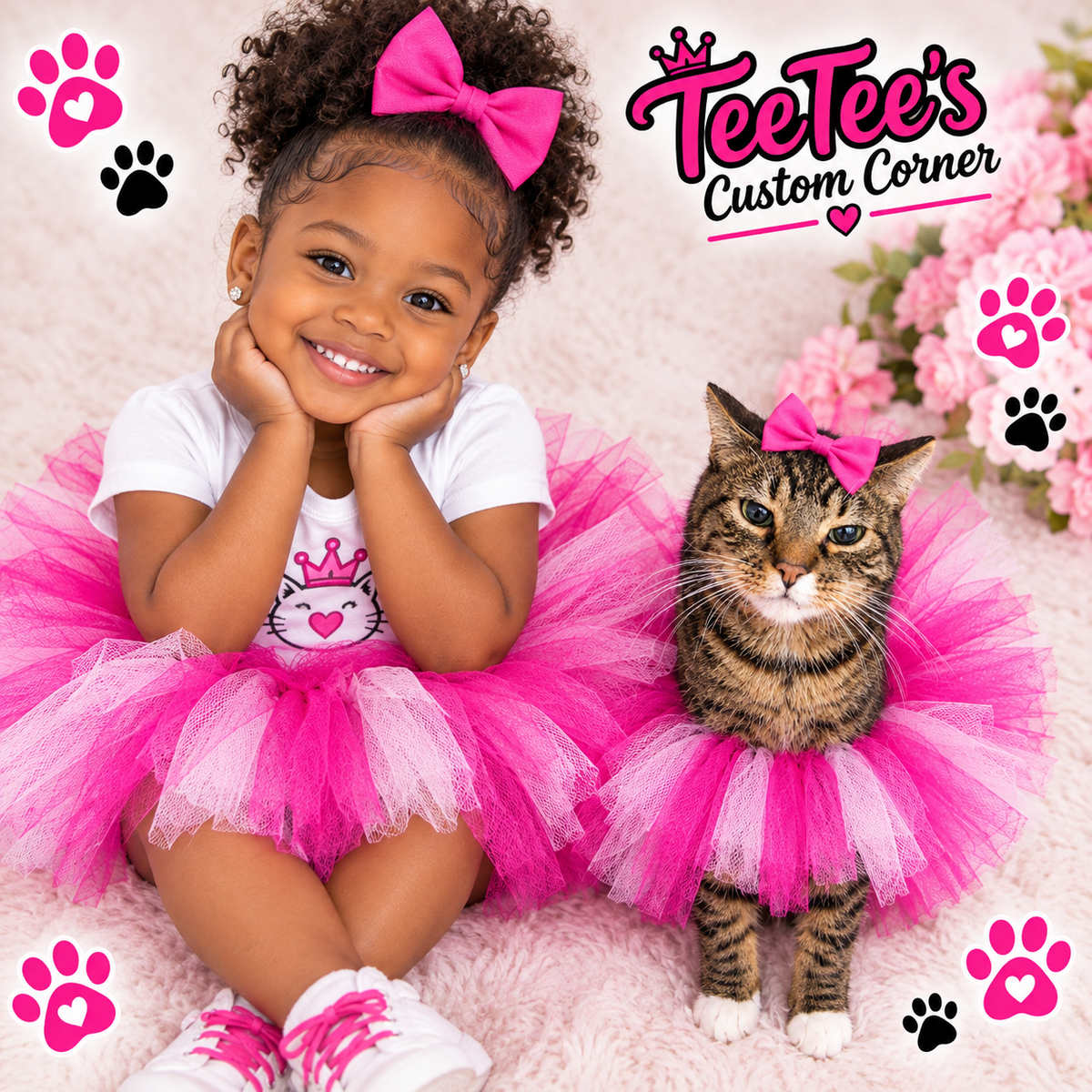 Matching Custom Animal Tutu
